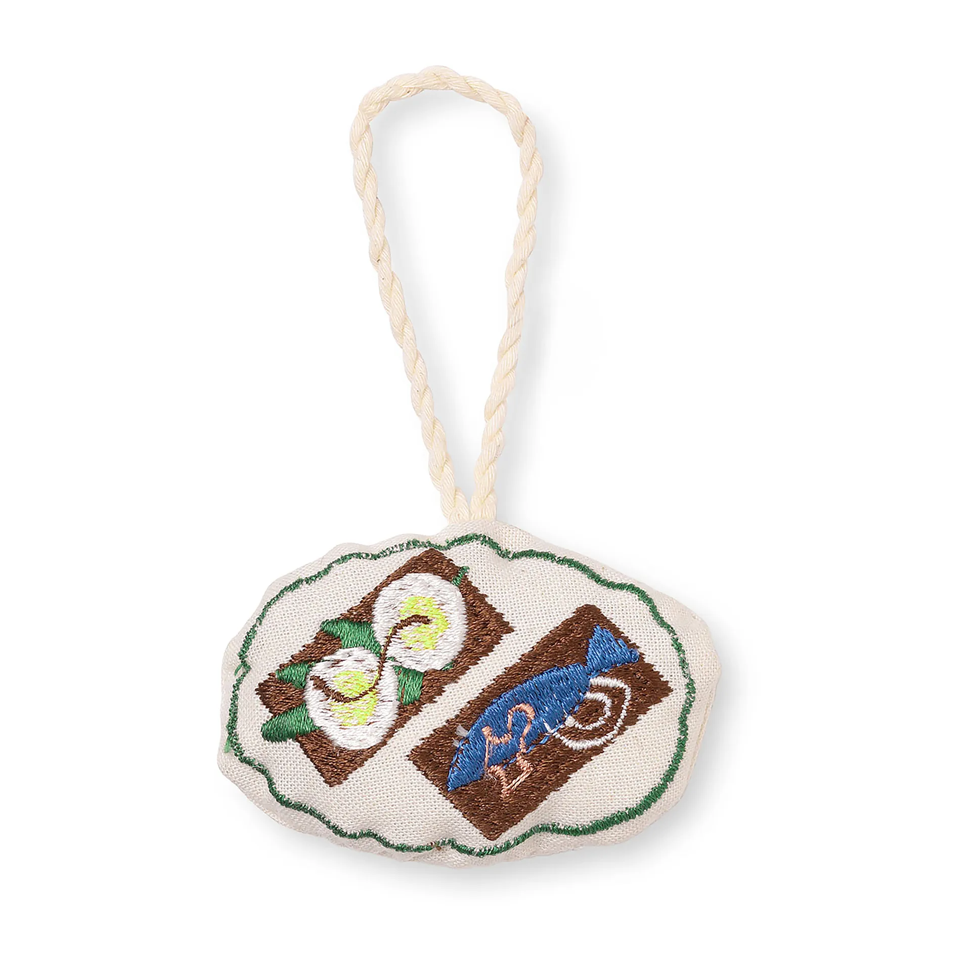 Copenhagen joulukuusenkoriste open sandwich 7 cm, Multi Ferm Living