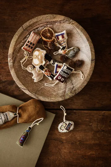 Copenhagen joulukuusenkoriste open sandwich 7 cm - Multi - Ferm Living