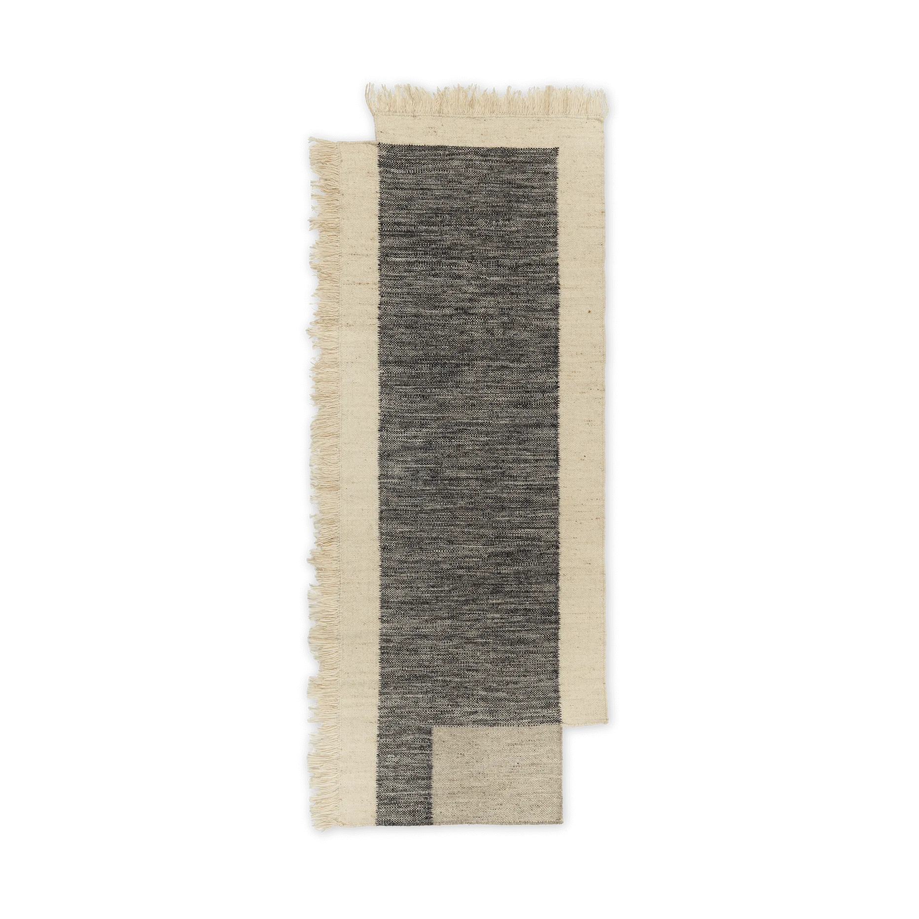 Counter kävelymatto, Hiili-vaaleanharmaa, 80x200 cm Ferm Living