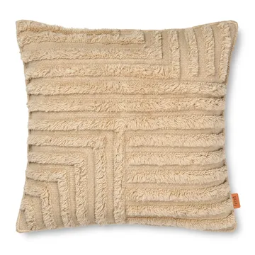 Crease tyyny 50x50 cm - Light Sand - Ferm Living