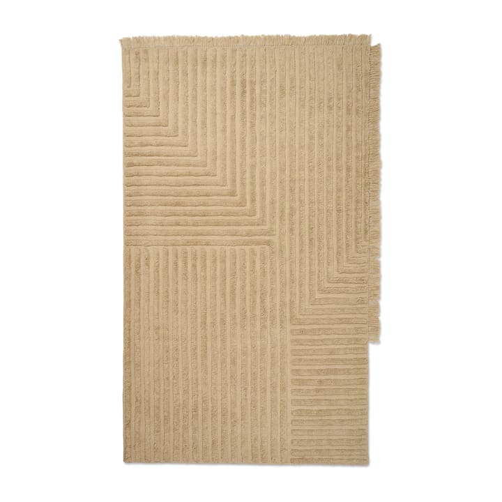 Crease villamatto 160x250 cm - Light Sand - Ferm Living