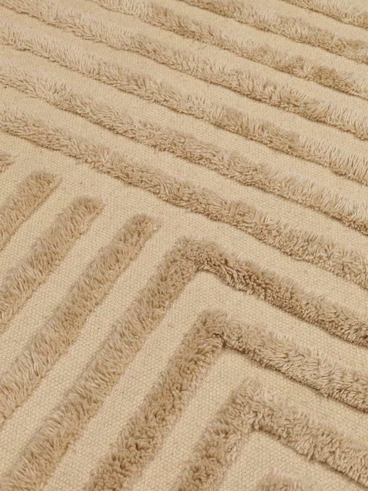 Crease villamatto 160x250 cm - Light Sand - ferm LIVING