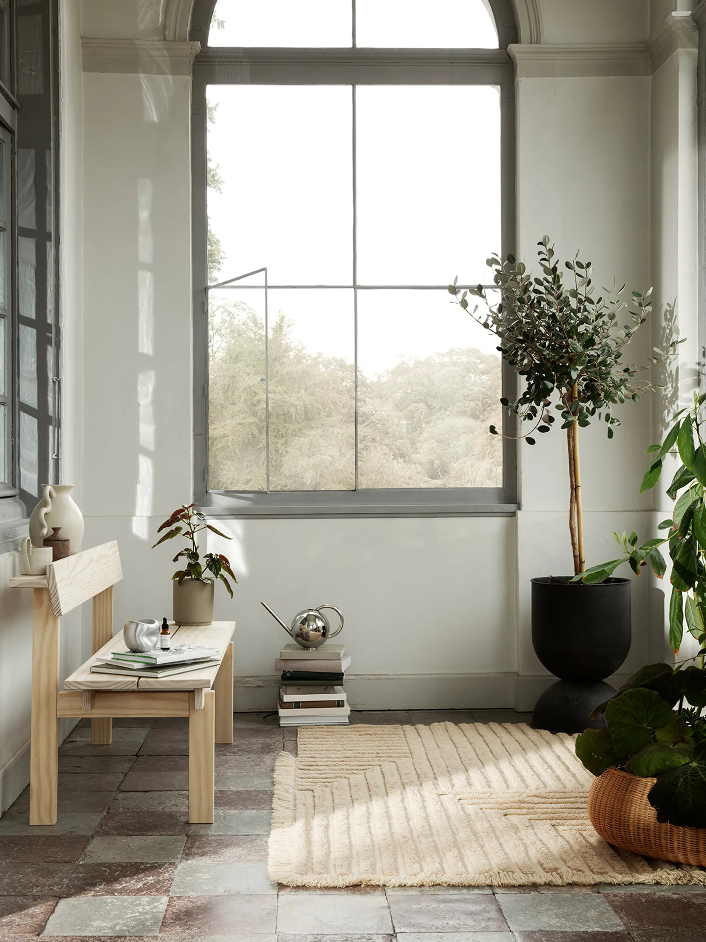 Crease villamatto 160x250 cm, Light Sand Ferm Living