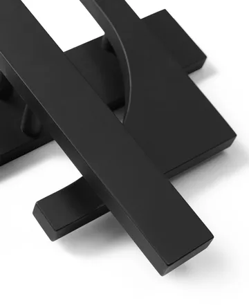 Cupe vaateripustin seinälle 33,4 x 73 cm - Black - Ferm Living