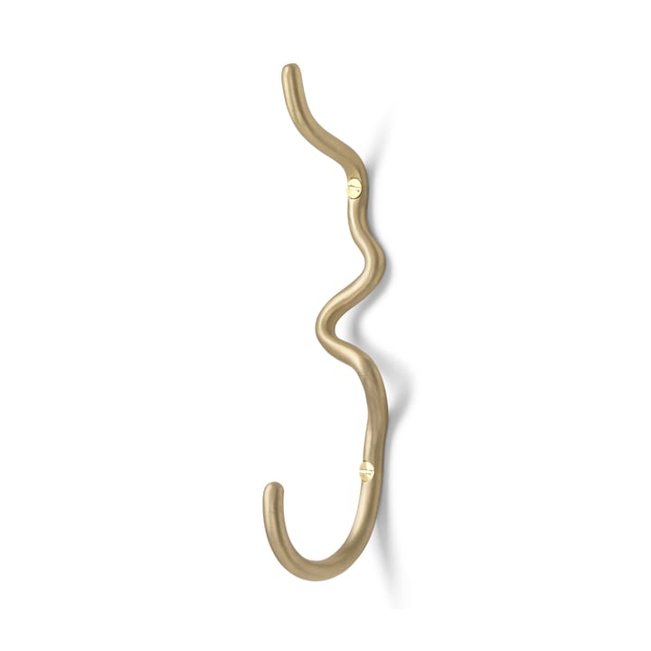 Curvature koukku, 1-osainen - Messinki - Ferm Living