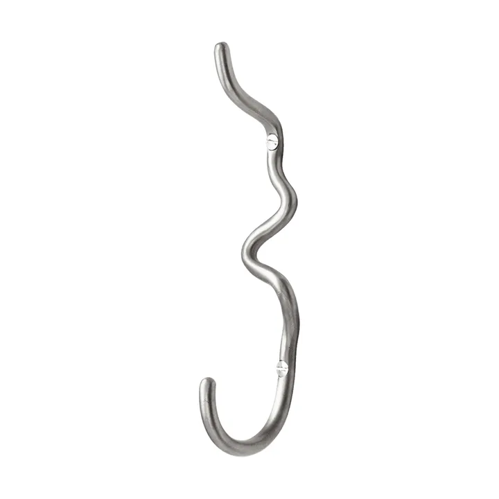 Curvature koukku, 1-osainen - ruostumaton teräs - Ferm Living