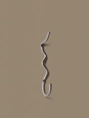 Curvature koukku, 1-osainen - ruostumaton teräs - Ferm Living