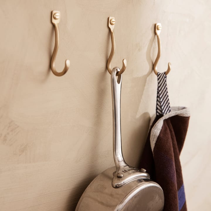 Curvature koukku 3-pack, Messinki Ferm Living