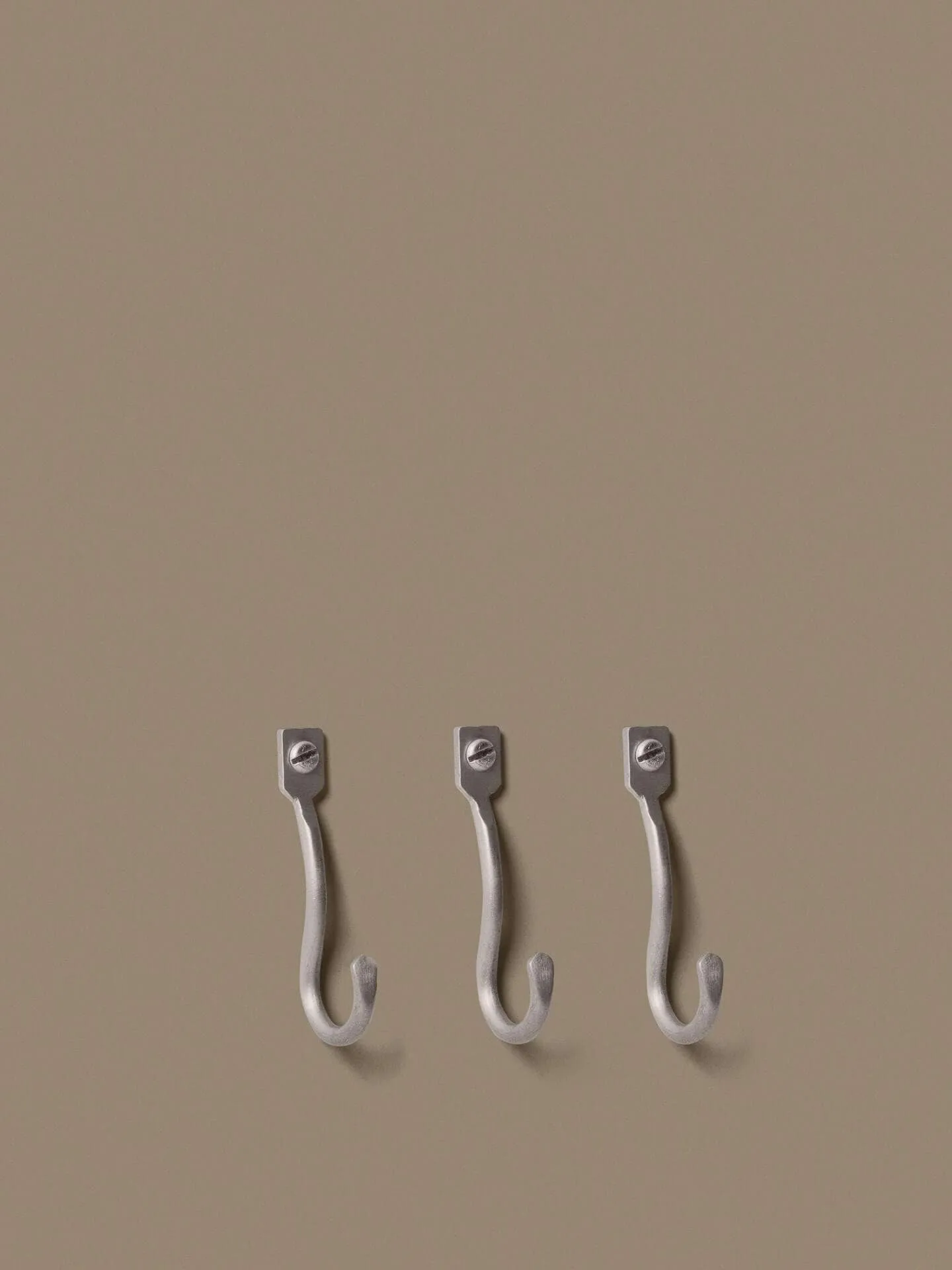 Curvature koukku 3-pack, ruostumaton teräs Ferm Living