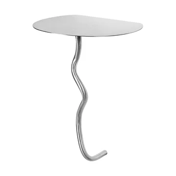 Curvature seinäpöytä - ruostumaton teräs - Ferm Living