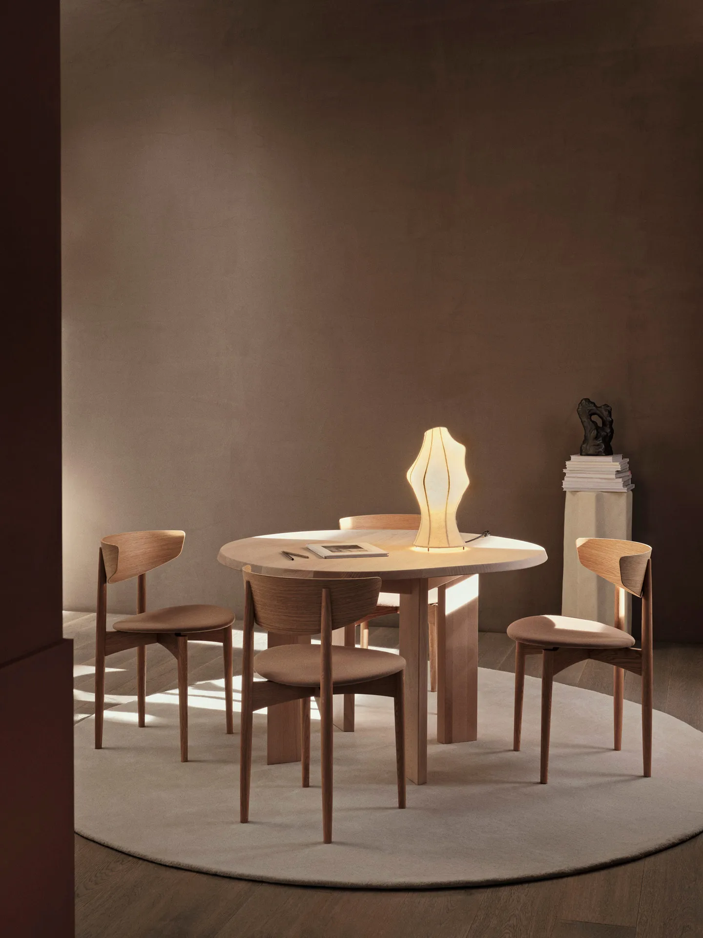 Dae pöytävalaisin 42 cm, White Ferm Living