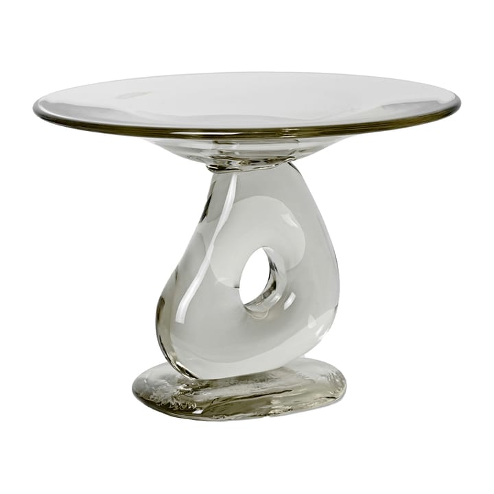 Damo glass centerpiece -lautanen Ø30 cm - Clear - Ferm Living