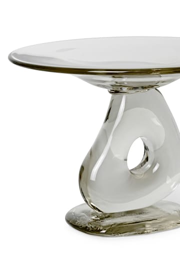 Damo glass centerpiece -lautanen Ø30 cm - Clear - Ferm Living