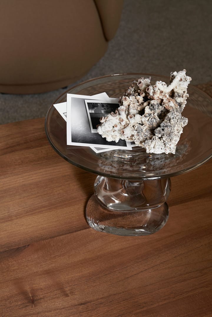 Damo glass centerpiece -lautanen, Clear Ferm Living