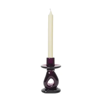 Damo kynttilänjalka 16 cm - Tumma viinirypäle - Ferm Living