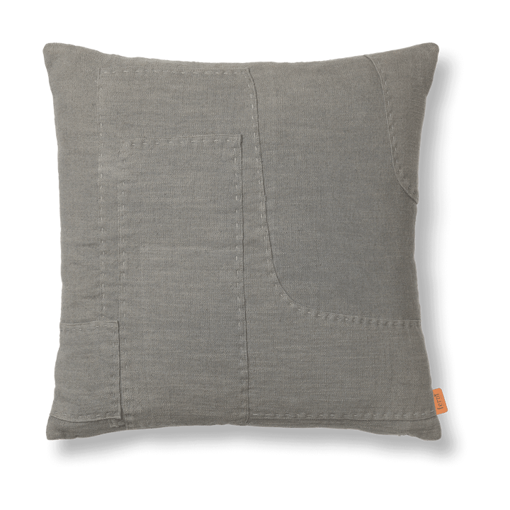 Darn tyynynpäällinen 50x50 cm - Sinisenharmaa - ferm LIVING