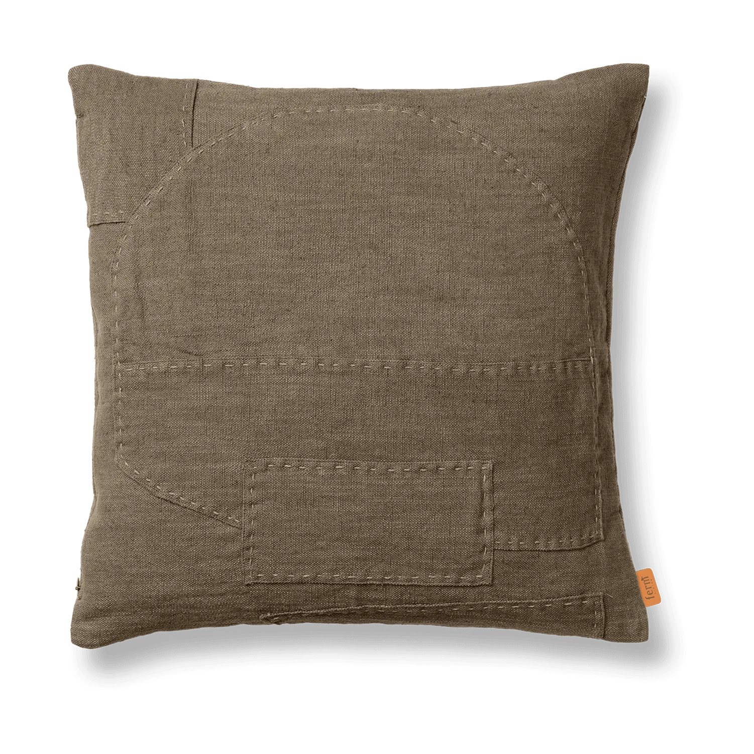 Darn tyynynpäällinen 50x50 cm, Tummanharmaa Ferm Living