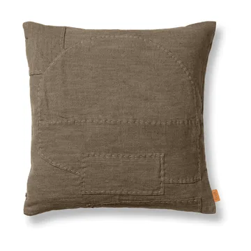 Darn tyynynpäällinen 50x50 cm - Tummanharmaa - Ferm Living