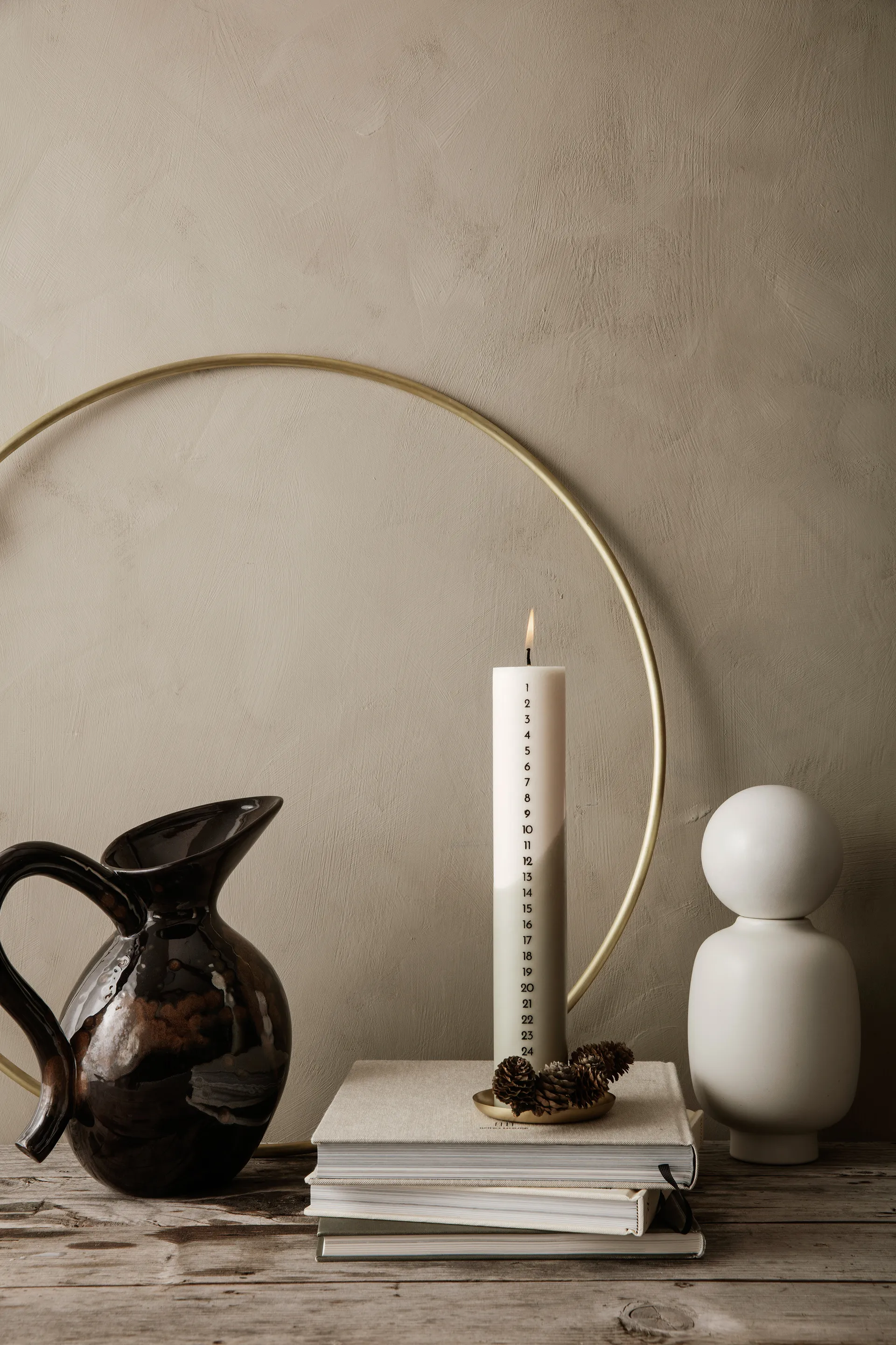 Deco koristerengas Ø65 cm, Messinki Ferm Living