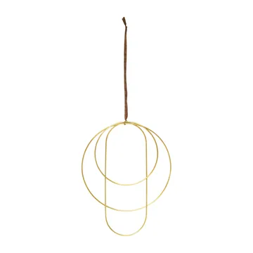Deco koristerenkaat 3-pack - Messinki - Ferm Living
