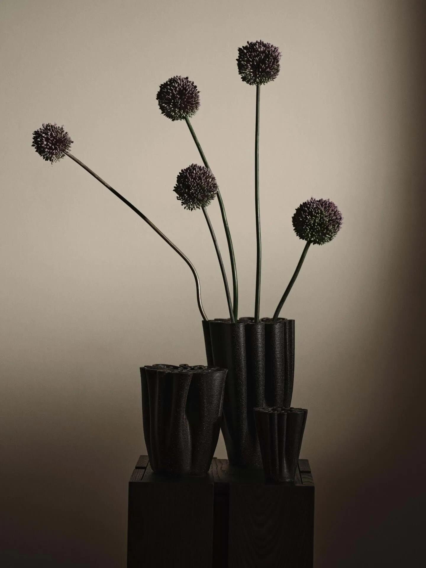 Dedali maljakko 11 cm, Tummanruskea Ferm Living