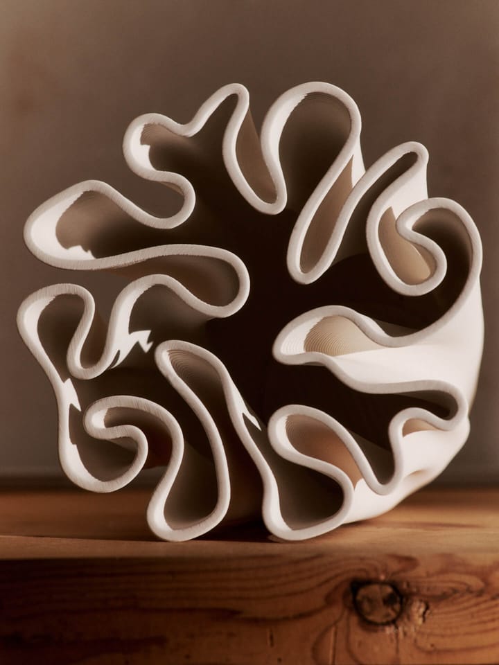 Dedali maljakko 18 cm, Off-white Ferm Living