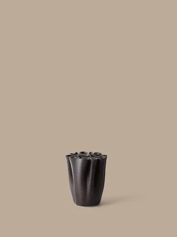 Dedali maljakko 18 cm - Tummanruskea - Ferm Living