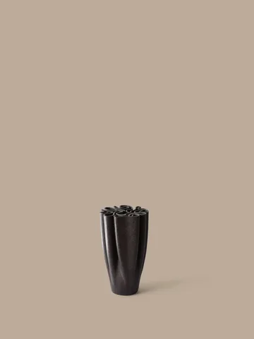 Dedali maljakko 25 cm - Tummanruskea - Ferm Living