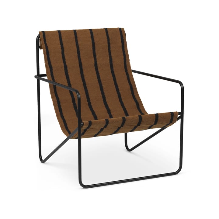 Desert aurinkotuoli - Stripe, musta runko - Ferm LIVING