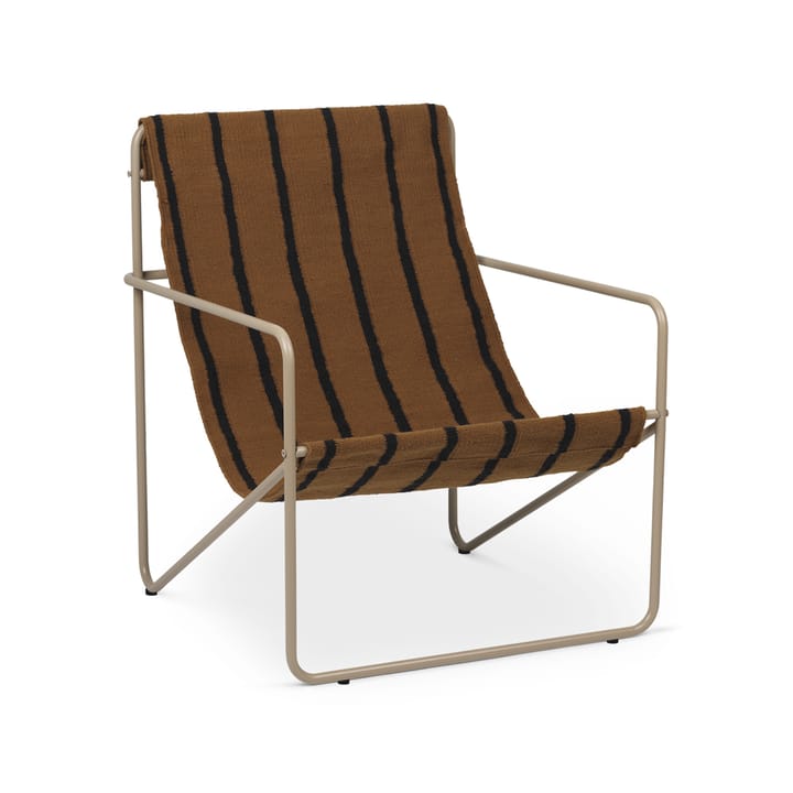 Desert loungenojatuoli - Stripe, cashemere runko - Ferm LIVING