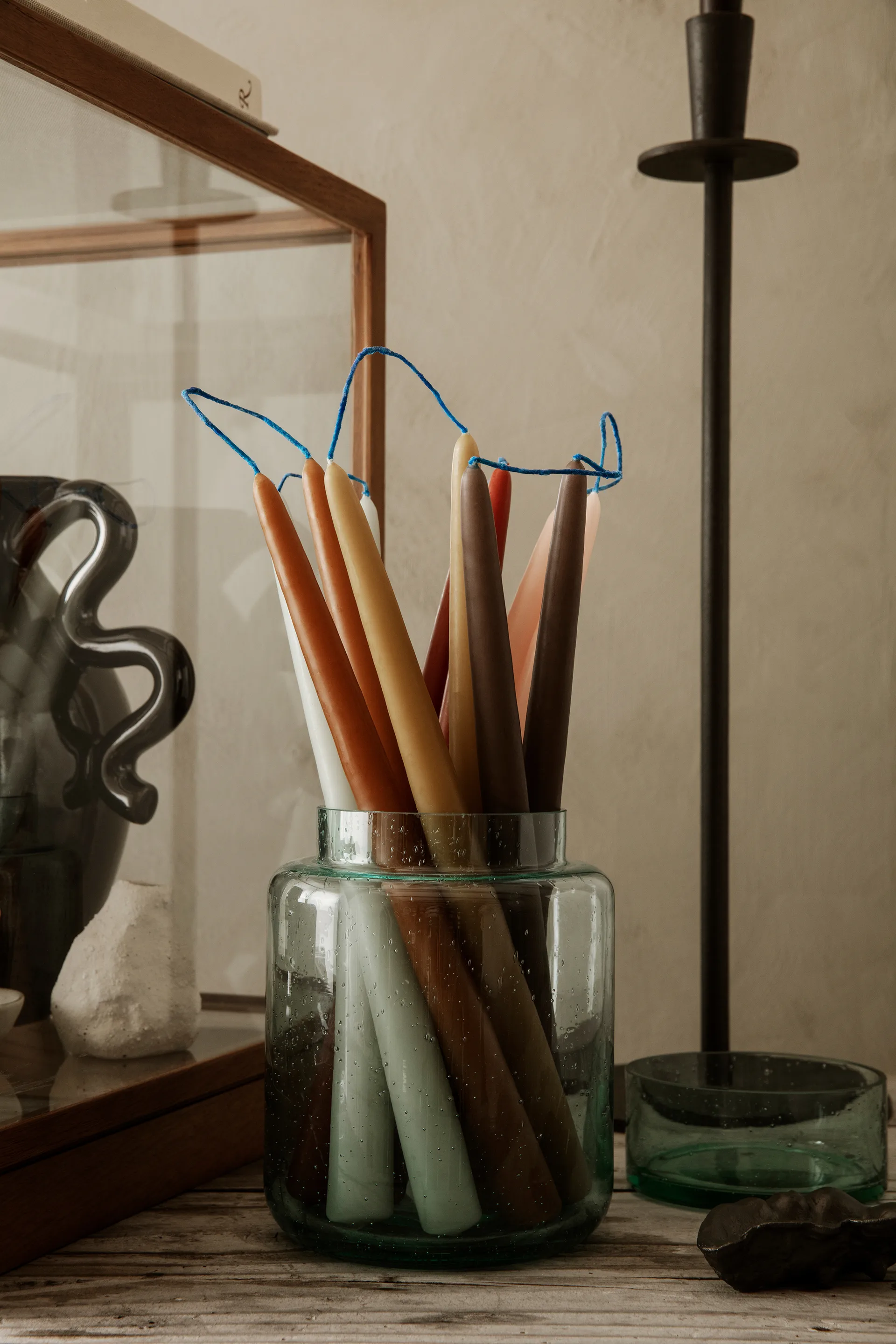 Dipped candles käsintehdyt kynttilät 30 cm 2-pack, Blush Ferm Living
