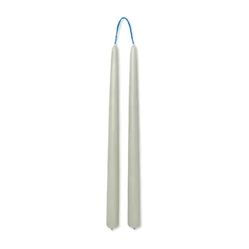 Dipped candles käsintehdyt kynttilät 30 cm 2-pack - Sage - Ferm Living