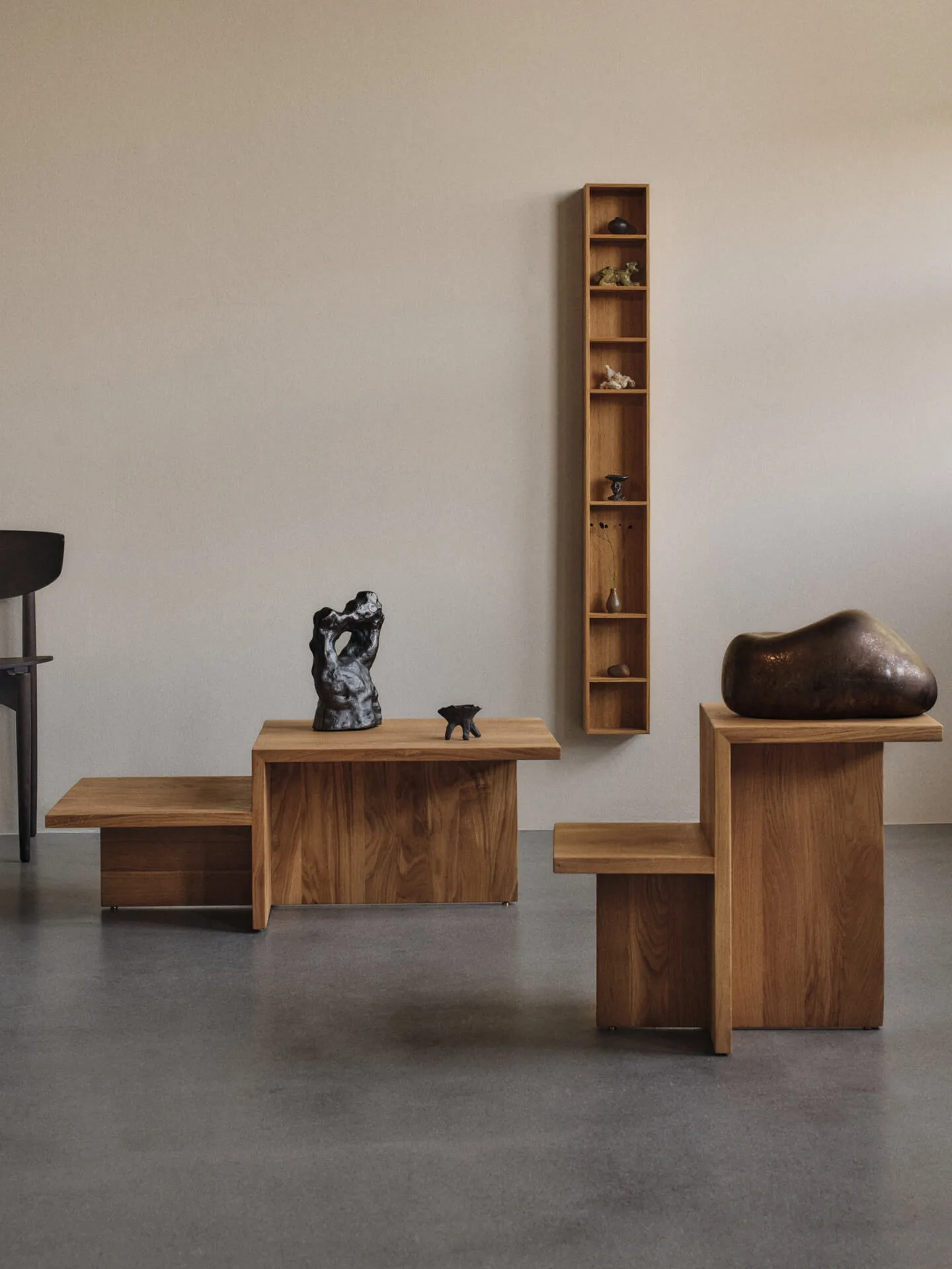 Distinct sohvapöytä, Natural oak Ferm Living