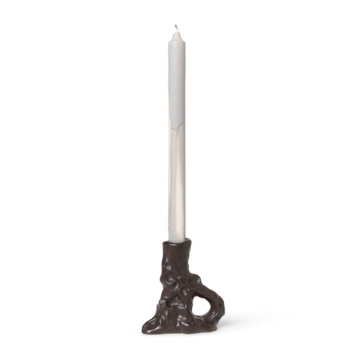 Dito kynttilänjalka, Dark Brown Ferm Living