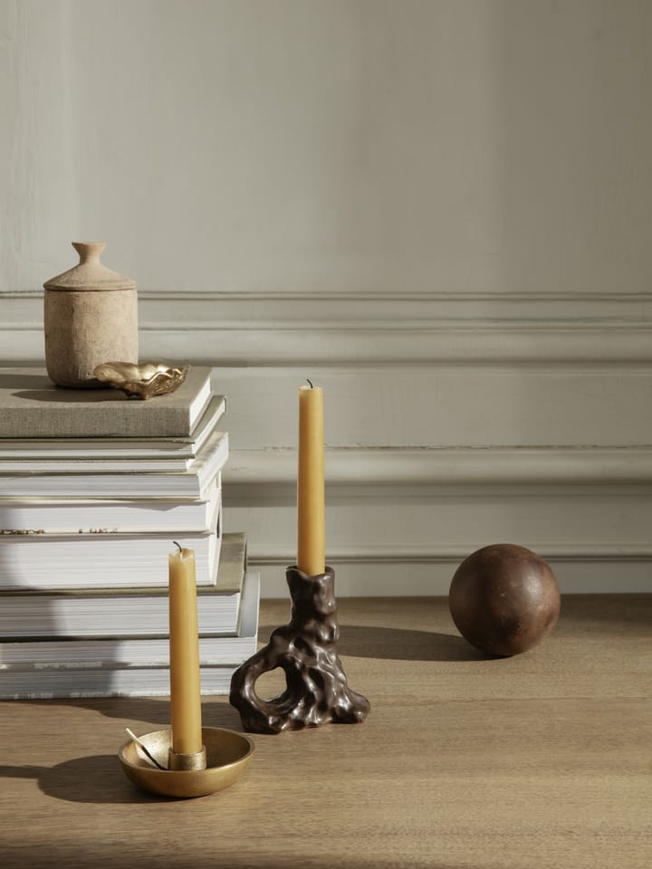 Dito kynttilänjalka, Dark Brown Ferm Living