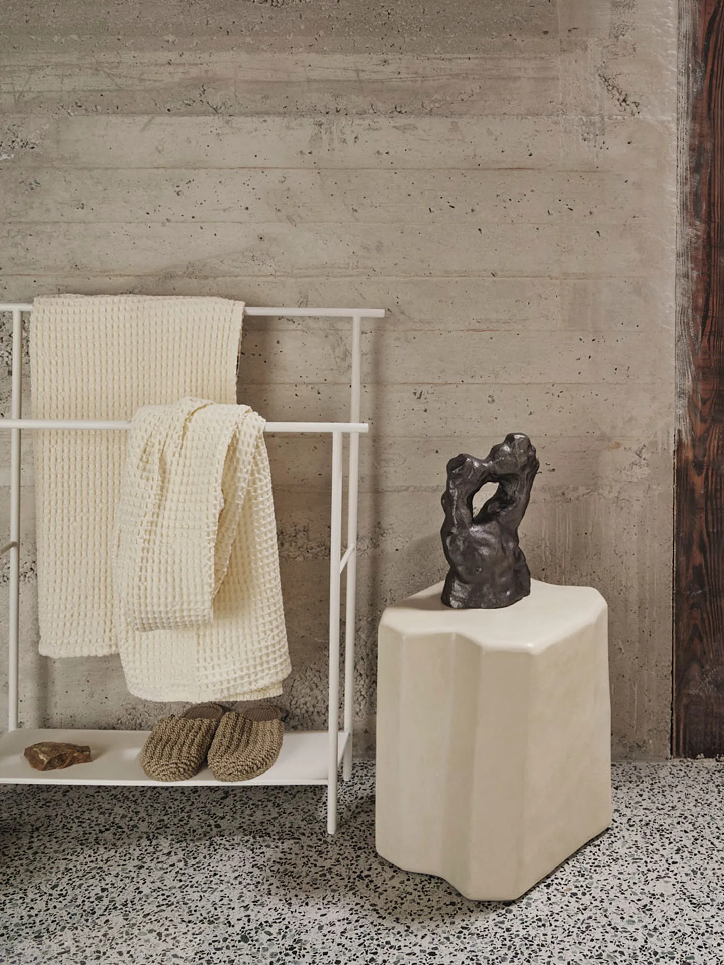 Dora käsipyyheripustin, White Ferm Living