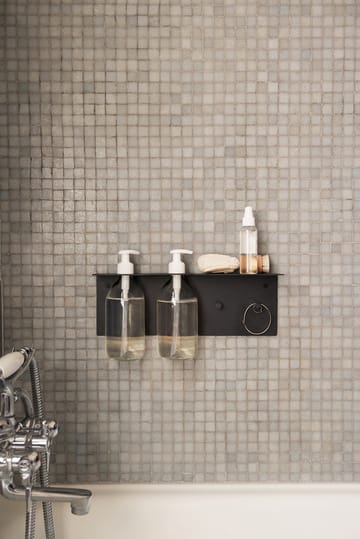 Dora kylpyhuoneen hylly - Black - Ferm Living