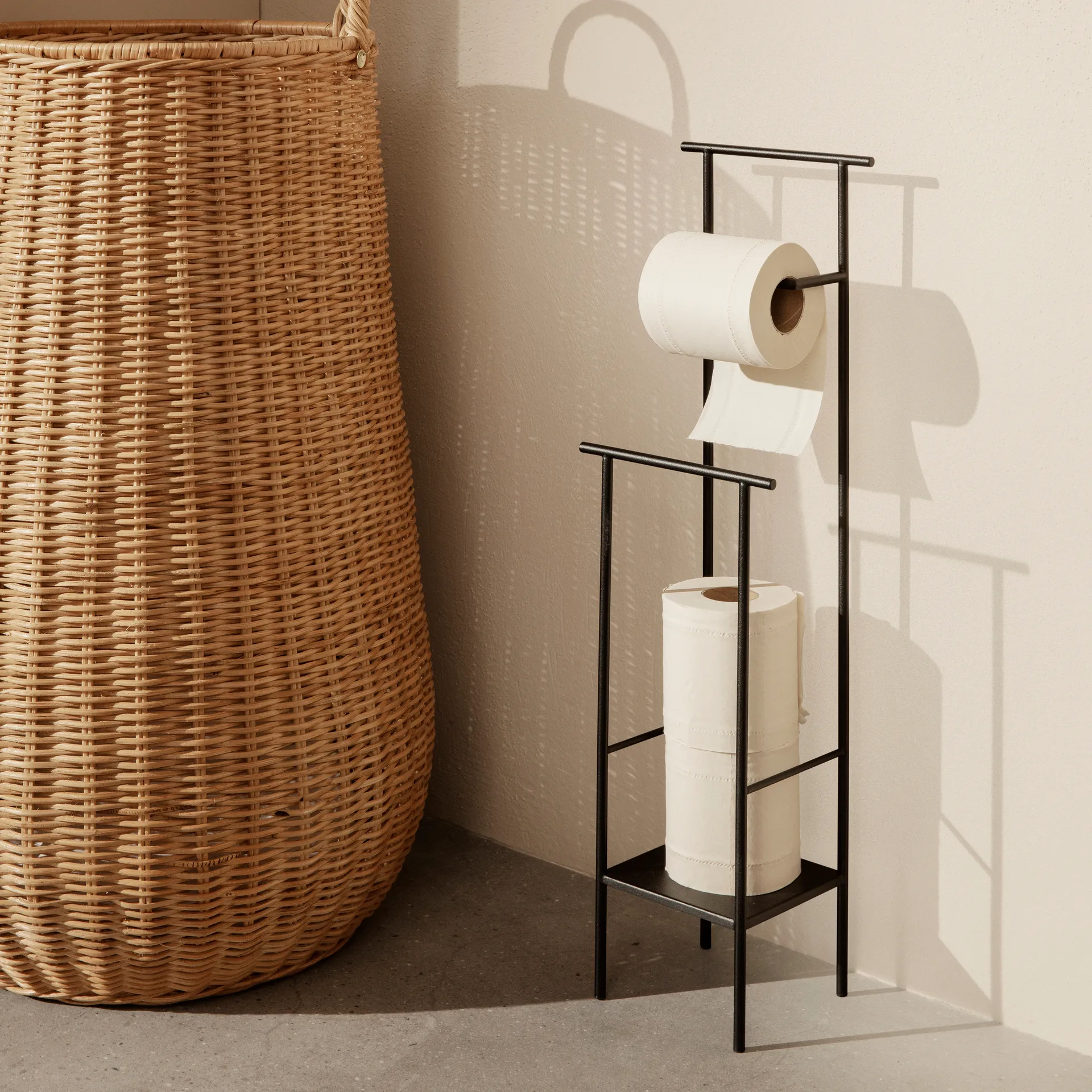Dora wc-paperiteline, Black Ferm Living