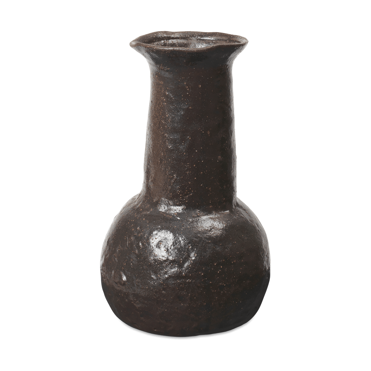 Ferm Living Doro maljakko 27 cm Coffee | Skandinaavinen Sisustus | Maljakot | Ruskea