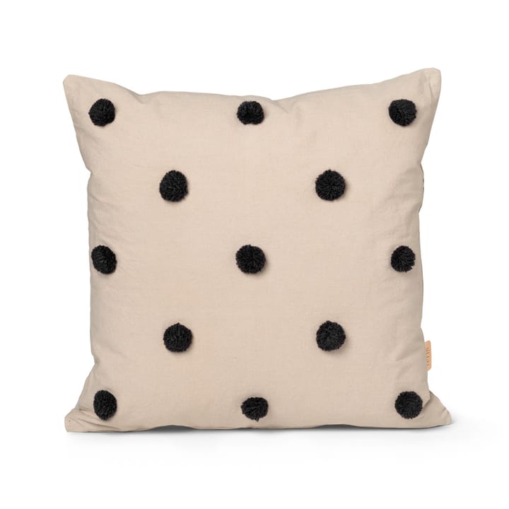 Dot tyyny 50x50 cm, Sand-black Ferm Living