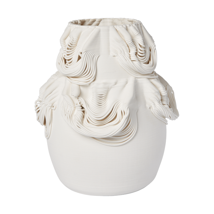 Drisca-maljakko 23 cm - Off-white - Ferm Living
