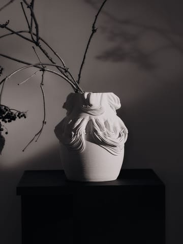 Drisca-maljakko 23 cm - Off-white - Ferm Living