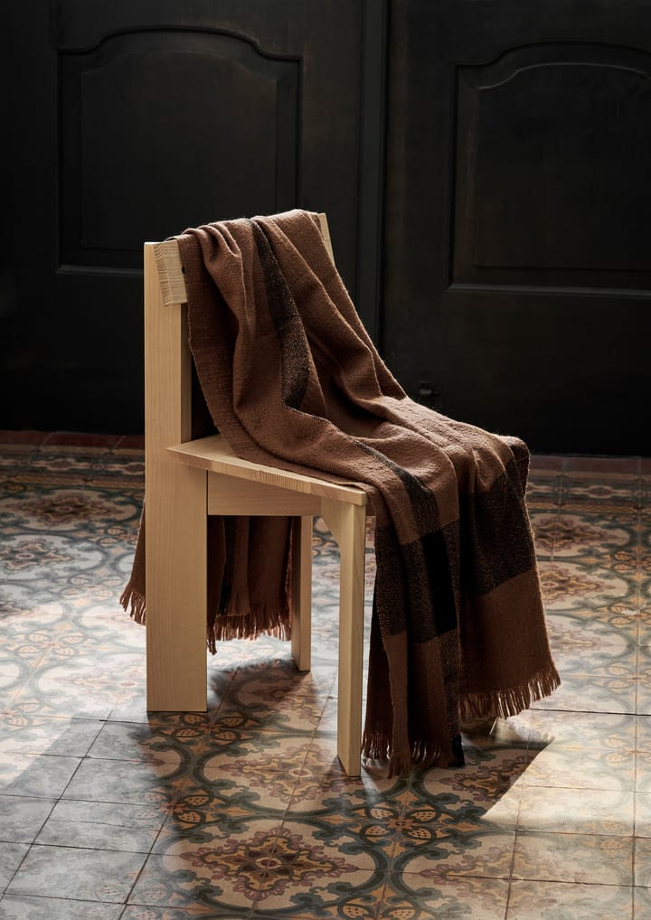 Dry villapeite 120 x 180 cm, Sugar Kelp/Black Ferm Living