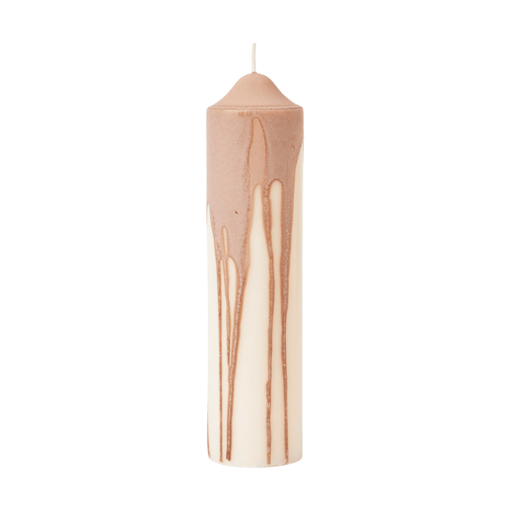 Dryp kynttilä, Beige, 20 cm Ferm Living