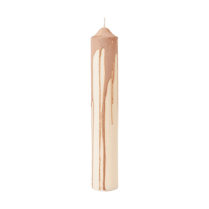 Dryp kynttilä - Beige, 30 cm - Ferm Living