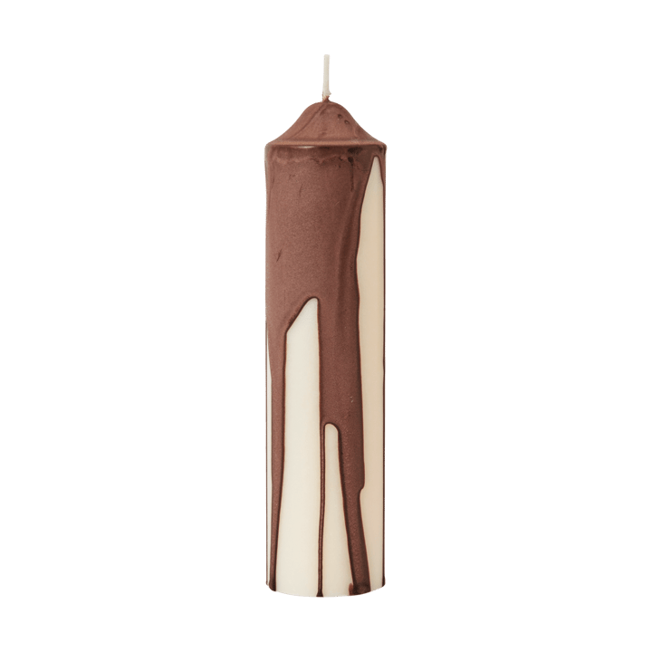 Dryp kynttilä - Dark Chocolate, 20 cm - Ferm Living