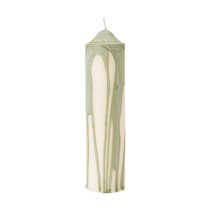 Dryp kynttilä - Tea Green, 20 cm - Ferm Living