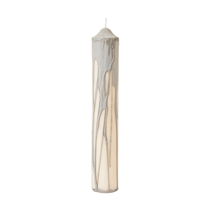 Dryp kynttilä - Warm Grey, 30 cm - Ferm Living