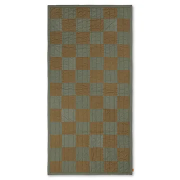 Duo tikattu huopa 90x187 cm - Green Tonal - Ferm Living