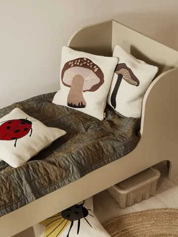 Duo tikattu huopa 90x187 cm - Green Tonal - Ferm Living